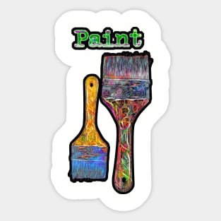 Paint Sticker